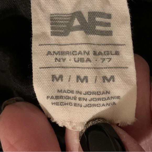 American Eagle Outfitters, Mens Joggers, Medium, Black, Great Condition - Picture 14 of 15